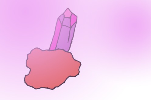 Edim -- the substance -- emerges from a bit of rock